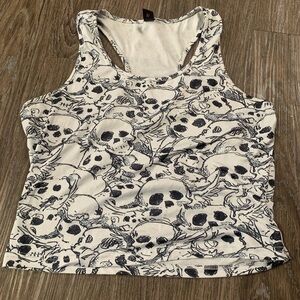 Skull tank top